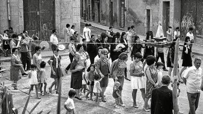 16 d’agost del 1969: Processó de la Marededéu de la Providència al Rastre. FOTO: Antonio Roca Cid