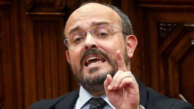 El diputado de Tarragona y presidente del PP de Catalunya, Alejandro Fernández. FOTO: EFE
