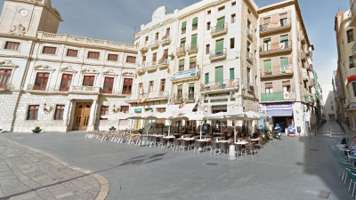 Los dos jóvenes fueron localizados entre la Plaça del Mercadal y El Pallol. FOTO: GoogleMaps