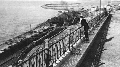 Vista del Balcó del Mediterrani a inicios del siglo XX. FOTO: Centre d’imatges de Tarragona (CIT/L’Arxiu)