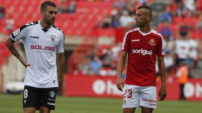 Dani Rodríguez (Albacete) y Sergio Tejera (Nàstic) finalizan contrato con sus respectivos clubes y ya suenan para otros conjuntos. FOTO: Pere Ferré