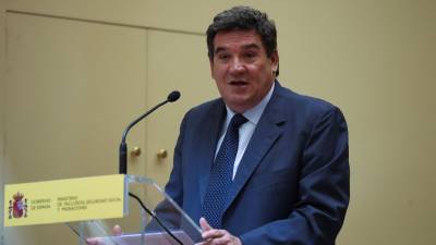 El ministro de Inclusión, Seguridad Social y Migraciones, José Luis Escrivá, durante una intervención el pasado miércoles.FOTO: EFE/DAVID FERNÁNDEZ