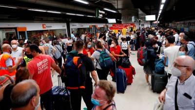 La huelga en Renfe obliga a cancelar 300 trenes por el incumplimiento de servicios mínimos. Foto: EFE