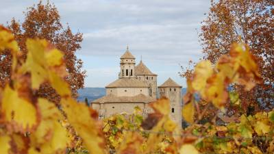El monestir de Poblet, en el municipio de Vimbodí i Poblet. Foto: Josep Mª Potau