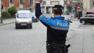 Un policía municipal de Valladolid. FOTO: AYUNTAMIENTO DE VALLADOLID