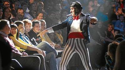 Johnny Melville és un dels plats forts de la nova temporada de circ a La Circoteca. FOTO: cedida