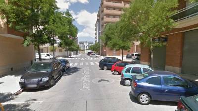 Imagen de la calle Pau Gargallo del barrio Juroca de Reus. Foto: Google Maps