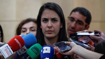 La portavoz del Ayuntamiento de Madrid, Rita Mestre, ha denunciado el trato injusto de Hacienda con el gobierno de Manuela Carmena. FOTO: EFE