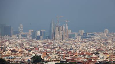 Contaminació a Barcelona. Foto: ACN