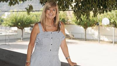 L’alcaldessa de Vinebre, Gemma Carim, en un dels espais del municipi de la Ribera d’Ebre. FOTO: JOAN REVILLAS