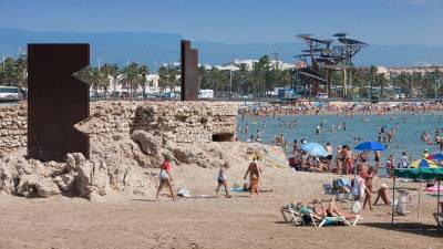 El accidente ha tenido lugar en la playa de la Pineda. Foto: DT