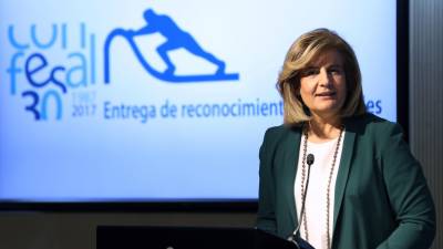 Fátima Báñez, ministra de Empleo y Seguridad Social del Gobierno de España