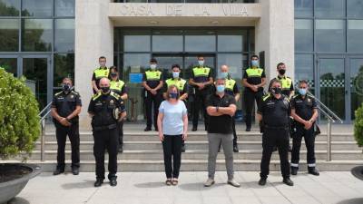 La Policia Local de Cambrils incorpora 12 nuevos agentes interinos. Foto: Ajuntament de Cambrils.