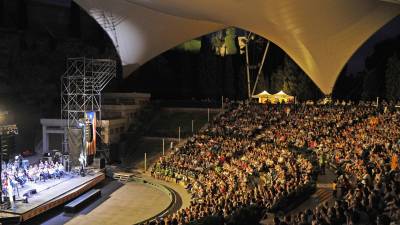 El Teatre Auditori del Camp de Mart cuenta con un aforo para unos dos mil espectadores.