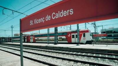 Nueva pelea multitudinaria en la estación de Sant Vicenç de Calders.