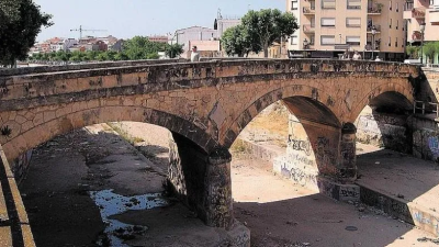 El puente de França de El Vendrell en la actualidad.