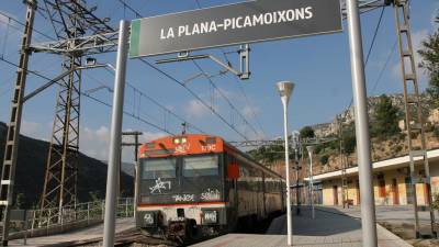 La estación de La Plana-Picamoixons, una de las beneficiadas.