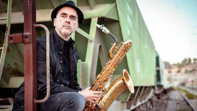 Imatge promocional del saxofonista Joan Martí-Frasquier que actuarà a Reus el pròxim diumenge 6 de desembre. FOTO: CEDIDA