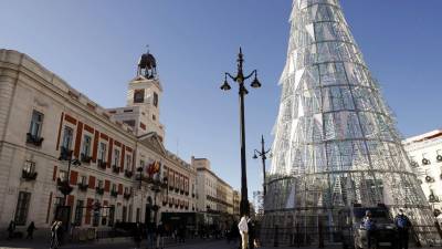 Imagen de la Puerta del Sol en Madrid. EFE