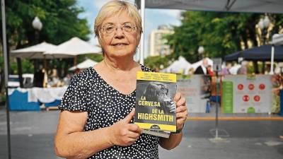 L’escriptora Margarida Aritzeta, a Tarragona. Foto: Alfredo González