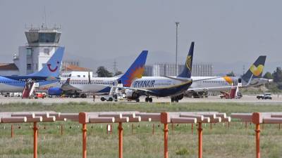Imagen del aeropuerto de Reus del verano de 2019. Foto: A. González