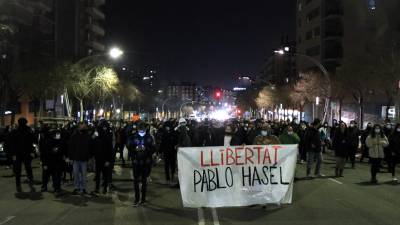 Imagen de la concentración de ayer en Tarragona. ACN
