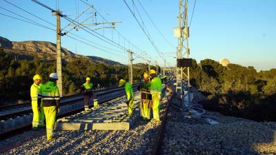Luz verde a la implantación del ancho de vía internacional entre TGN y Castellón. Foto: ACN