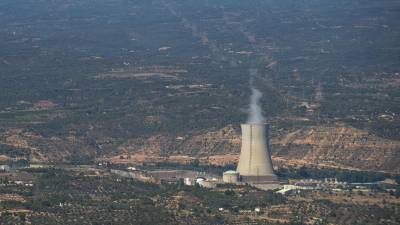 La central nuclear de Ascó.