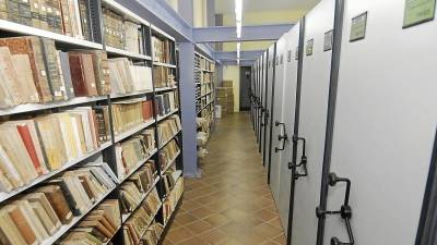 L’Arxiu Comarcal del Baix Ebre guarda documentació des del segle XII. Foto: Joan Revillas