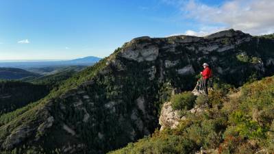 La Sierra de Cardó, atractivo con vistas espectaculares. FOTO: DIPUTACIÓ DE TARRAGONA
