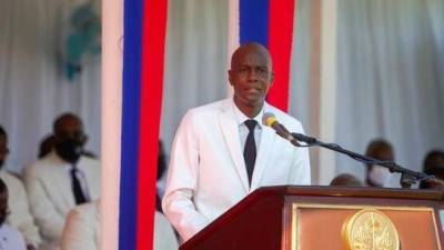 Imagen de archivo del presidente de Haití, Jovenel Moise. EFE