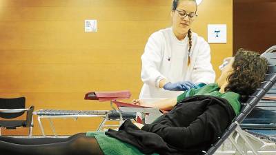 Ya es posible donar sangre para el Banc de Sang i Teixits en el Hospital de Santa Tecla