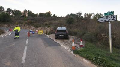 Imatge d'arxiu de la carretera on ha tingut lloc l'accident. Foto: Joan Revillas/DT