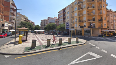 El kiosko de la ONCE está en la Rambla Jaume I con la Plaça Aragó. FOTO: Google