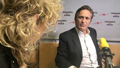 Josep Pujol Ferrusola, al maig del 2017 a Catalunya Ràdio. FOTO: ACN