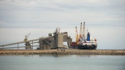 Port industrial d'Alcanar. Foto: Joan Revillas