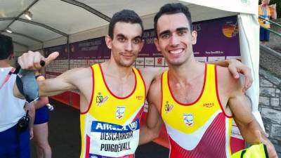 Gerard Descarrega y Guillermo Rojo FOTO: Comité Paralímpico Español