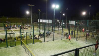 Las instalaciones de la Plana d'en Berga acogen el torneo desde el lunes. FOTO: CT La Plana d'en Berga