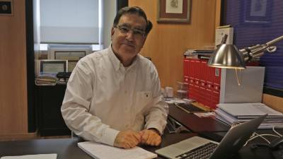 El presidente de la Associació d’Empreses de Serveis de Tarragona (AEST), Miguel Ángel Rodríguez. FOTO: Lluís Milián