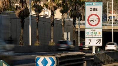 La Zona de Bajas Emisiones de Barcelona.