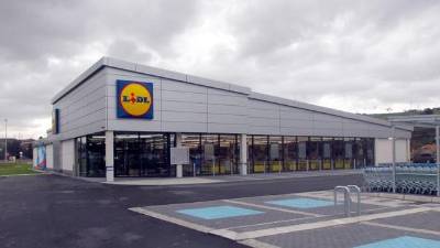 Imagen de archivo de un supermercado de Lidl. EFE