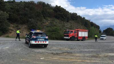 Imagen del lugar del accidente