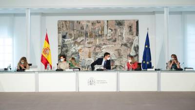 Reunión del Consejo de Ministros celebrado este martes en Moncloa. Foto: EFE