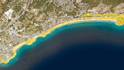 Todos estos espacios desconexos se perfilan como el gran pulmón verde y azul de Tarragona, de casi ocho kilómetros. FOTO: ENRIC CASANOVAS