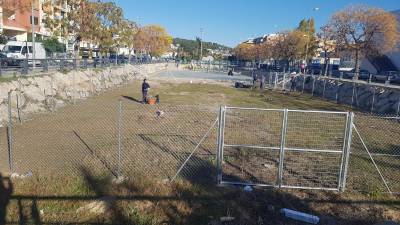 La zona ya era utilizada por los dueños con sus mascotas.