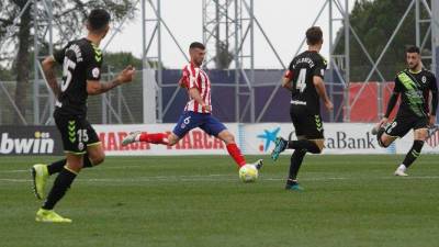 Calavera podría debutar hoy con el primer equipo del Atlético.