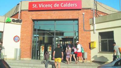 Ahora debe hacerse transbordo en Sant Vicenç de Calders.