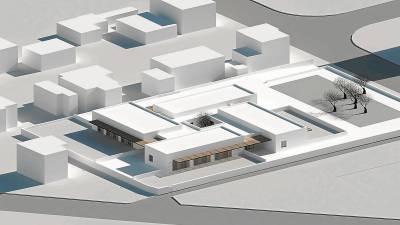 Imagen virtual del nuevo centro que se ubicará en la zona del Santuari de Misericòrdia. FOTO: GCA Architects
