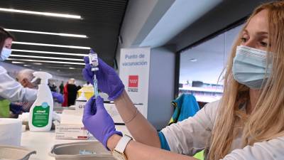 La cifra total de contagios en España se eleva ya a 3.559.222 desde el inicio de la pandemia. Foto: EFE