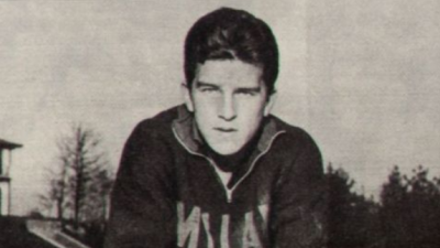 Imagen del joven Branko, de 15 años, cuando empezó en la escuela del Milán.